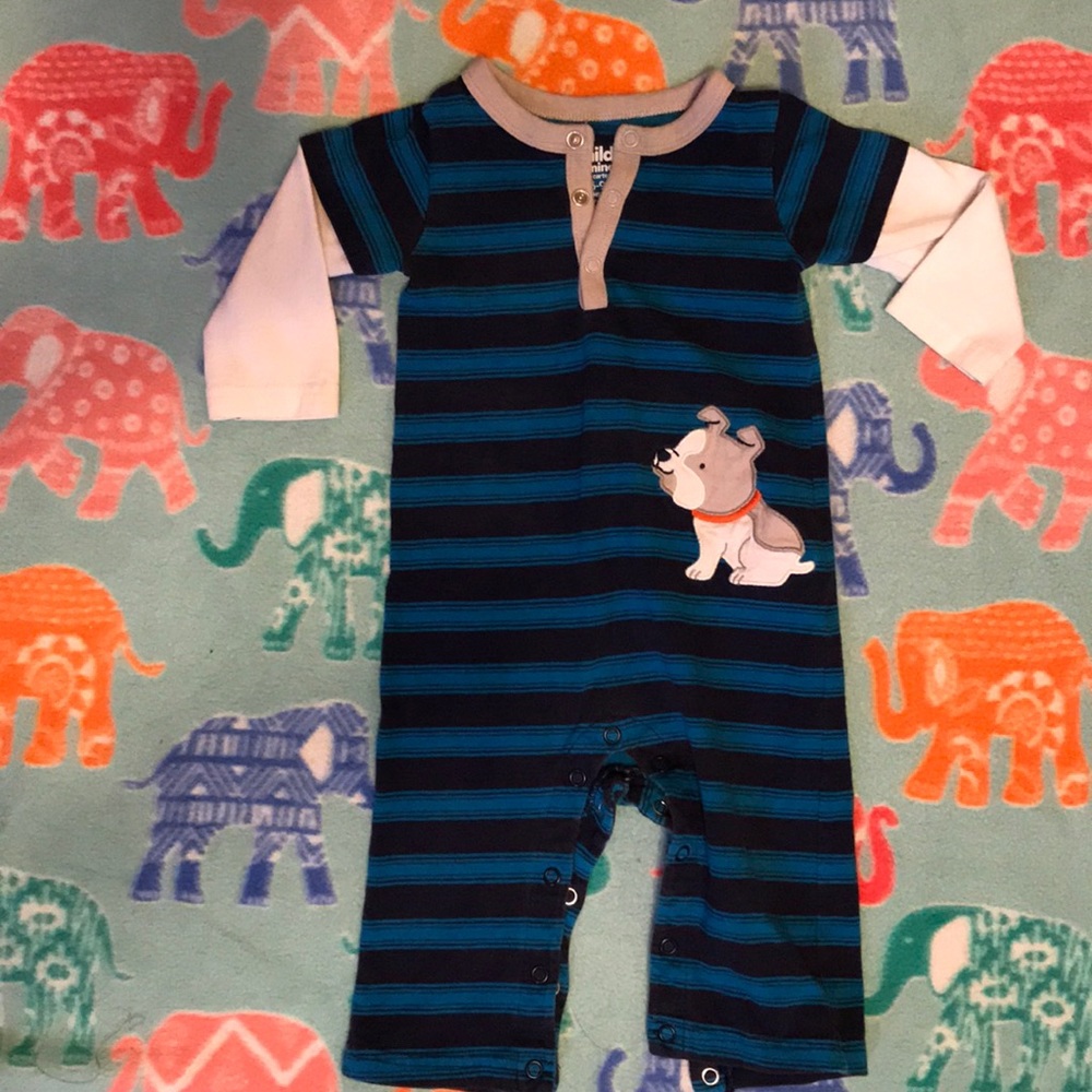 Infant boy one piece outfit